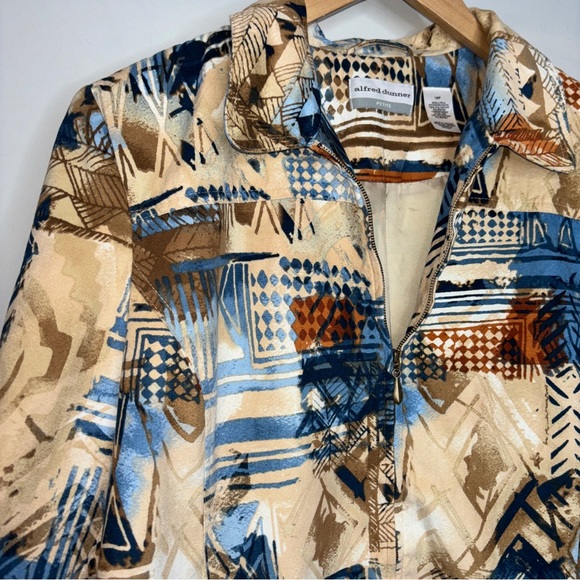 Alfred Dunner Vintage Bomber Jacket - Picture 3 of 9